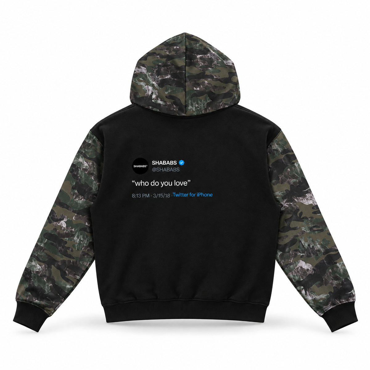 Adysaint Shababs Camo Full Zip Hoodie