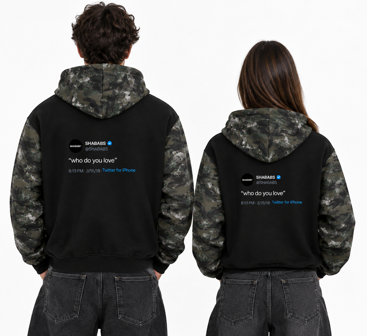 Adysaint Shababs Camo Full Zip Hoodie